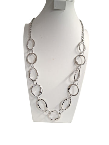 Collar formas plata