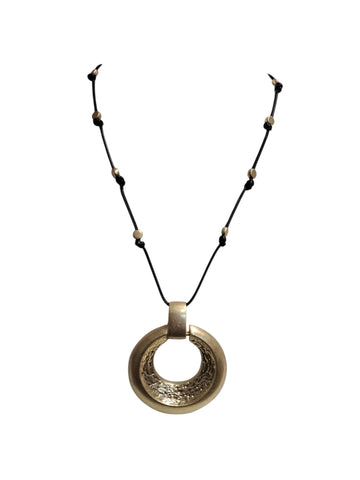 Collar Oro circular