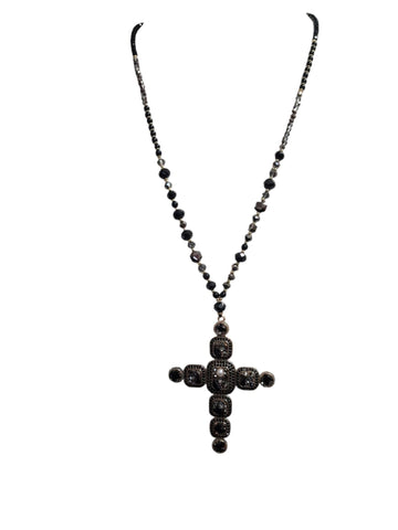 Collar de cruz cuenca