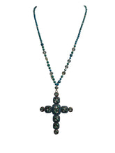 Collar de cruz cuenca