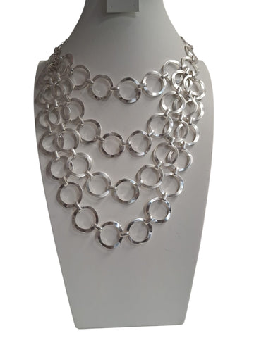 Collar plata mate capas