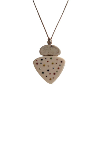 Collar cuarzo colores