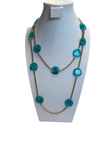 314-Collar Color Turquesa