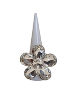 Anillo flor 5 pétalos
