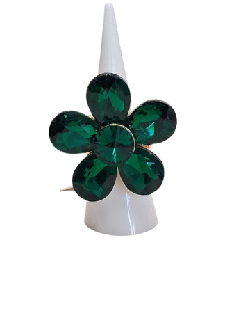 Anillo flor 5 pétalos