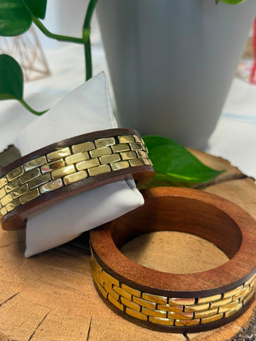 Pulseras de madera