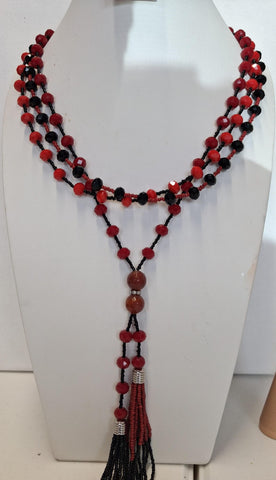 Collar de cuancas en capas