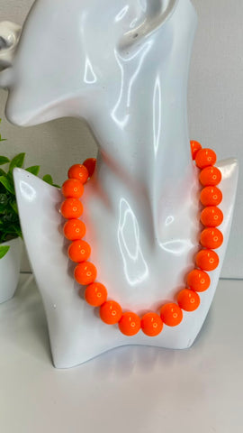 100- Collar balines Naranja