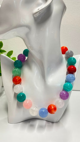 100-Collar balines mármol colores