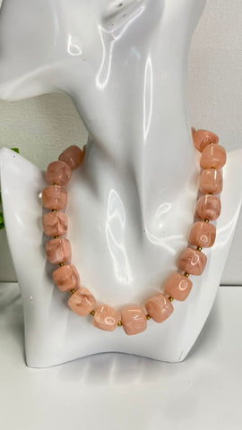 400-Collar cuadritos Quenepa