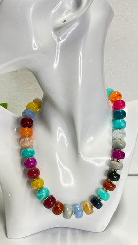 500-Collar rueditas Colores