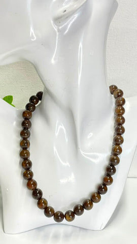 901-Collar balines Chocolate