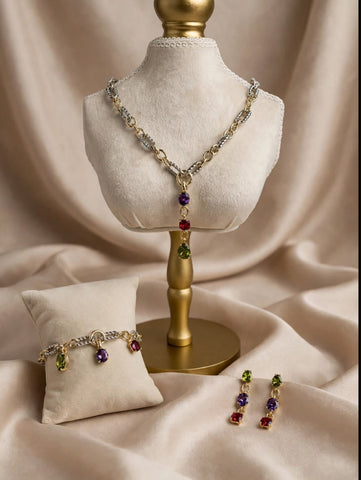 Set Cristales Colores #671