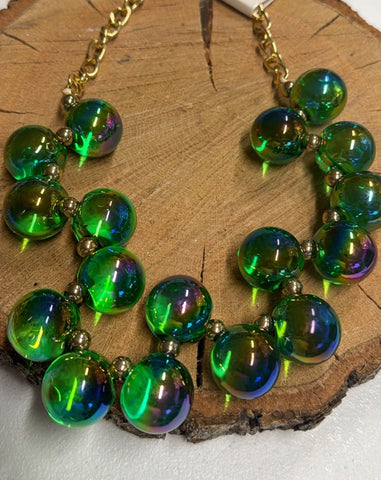 Collar Cristal Chicle