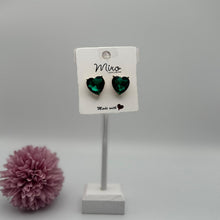 A690-Aretes corazón cristal
