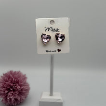 A690-Aretes corazón cristal