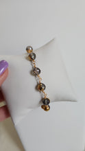 Pulsera de Cristal  Con cerradura de Iman