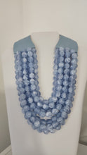 Collar en Capas  Cerradura Iman y Cuero