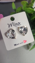 A690-Aretes corazón cristal
