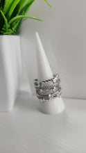 Anillo Ancho  Con Piedras