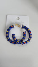 #257- Aretes con Cristales