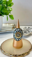 Anillo Mosaico Ovalado IND